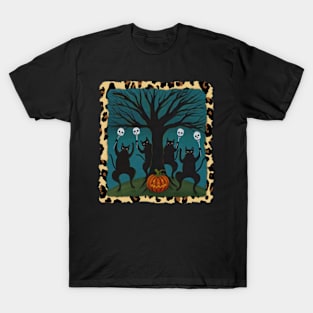 Halloween Haunt Capture the Essence of the Night with this Mysterious Hallow Tee T-Shirt